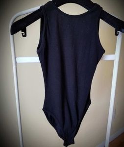 Used black/bead bodysuit